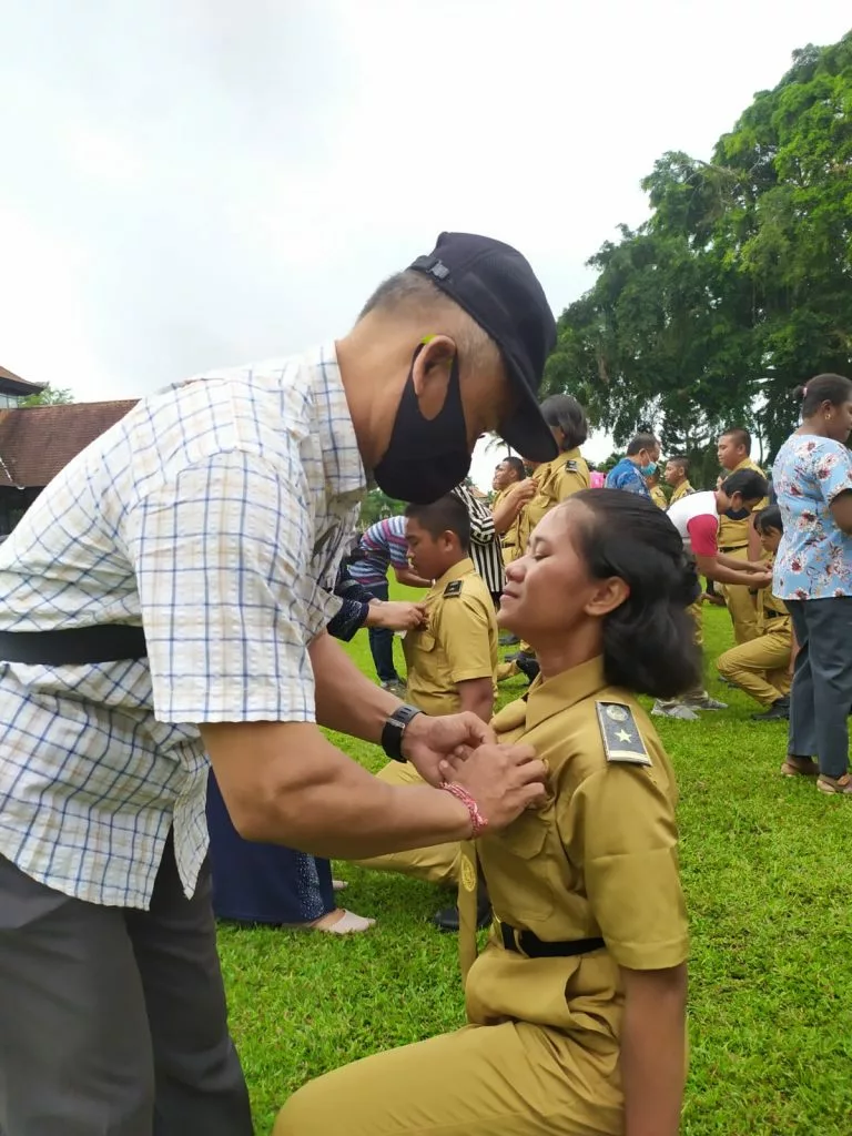 Pelantikan Generasi 2 Puncak Kegiatan Pendidikan Dasar Kepemimpinan