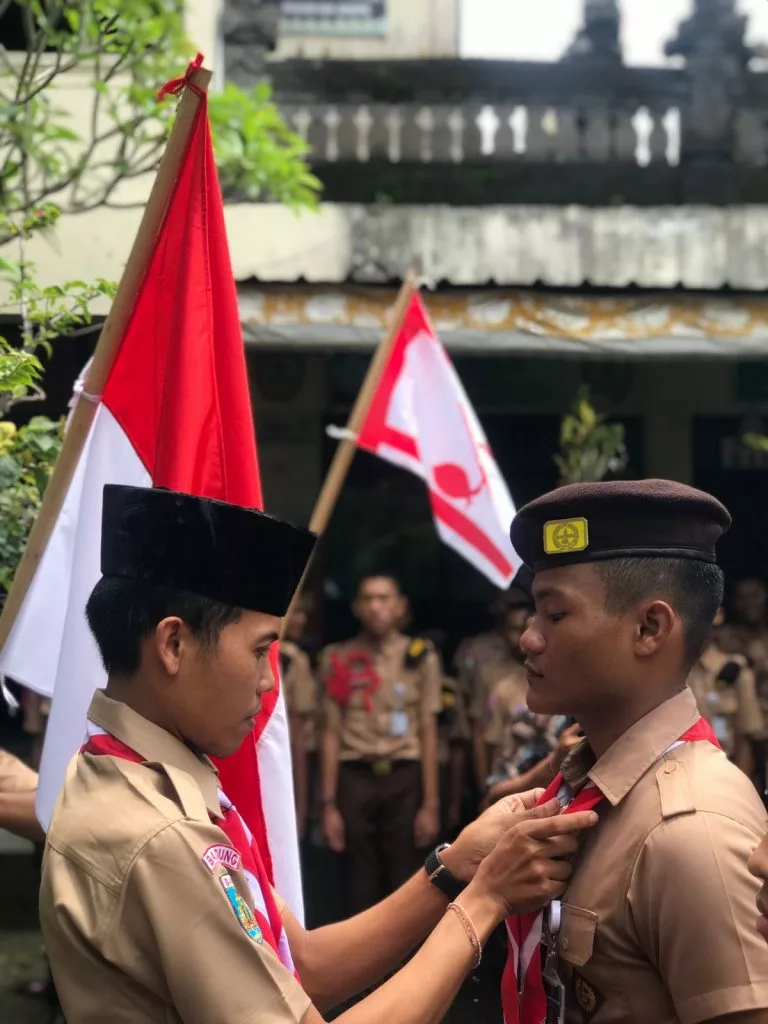 Pelantikan Pramuka Penegak