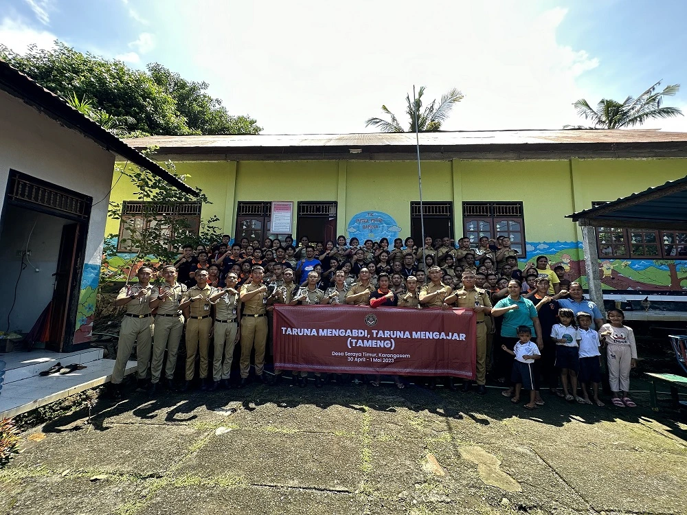 Taruna Mengabdi – Taruna Mengajar (TAMENG) 2023Desa Seraya Timur, Karangasem, Bali