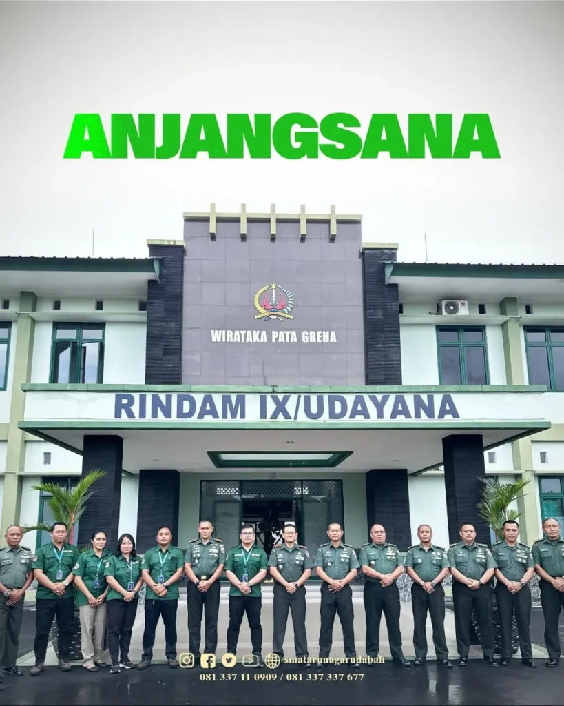 Anjangsana Bersama Komandan Rindam IX/Udayana